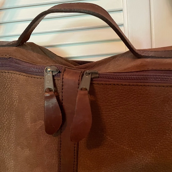Sundance leather satchel. Brown leather. Beautiful condition. Vintage 90’s - Picture 5 of 16